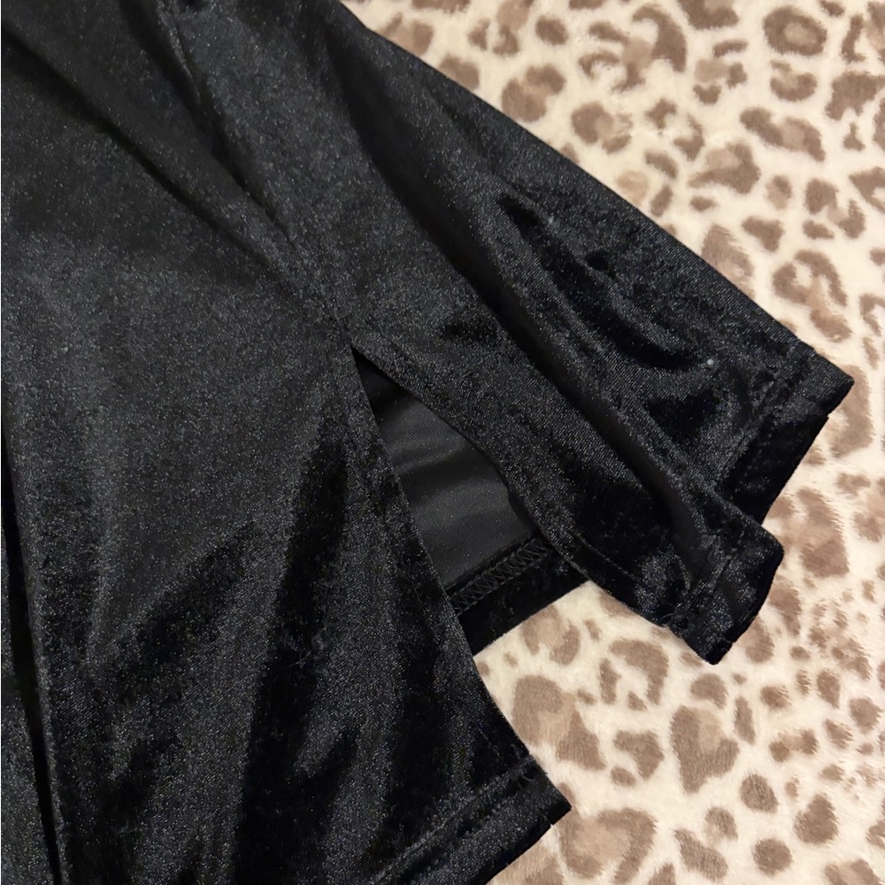 Velvet tight mini dress Trixxi size - Picture 2 of 3